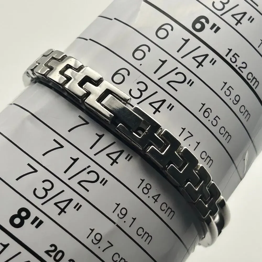 Cote d'Azur Silver Tone Black Dial Women’s Watch Working New Battery